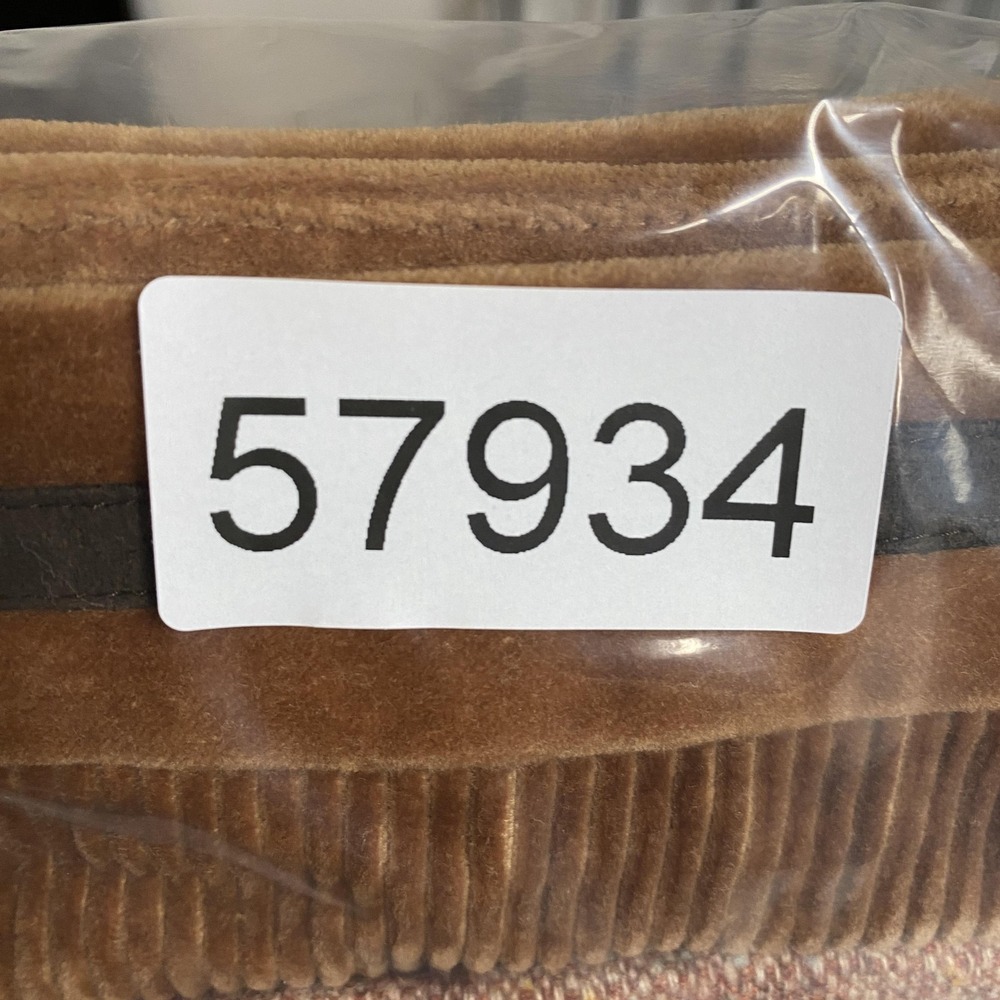 Loft Y2K Corduroy Skirt Womens 6 Brown Tweed Trim Knee Length Fall Office - Picture 12 of 13